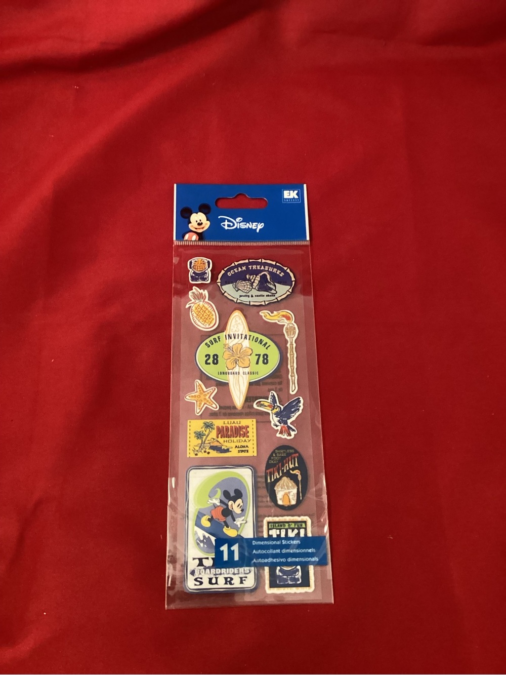 Disney Mickey Surf Sticker Set